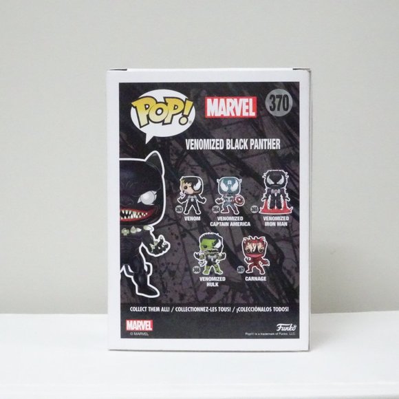 Marvel Venomized Black Panther EB Games Exclusive Funko Pop! #370 - Picture 3 of 4